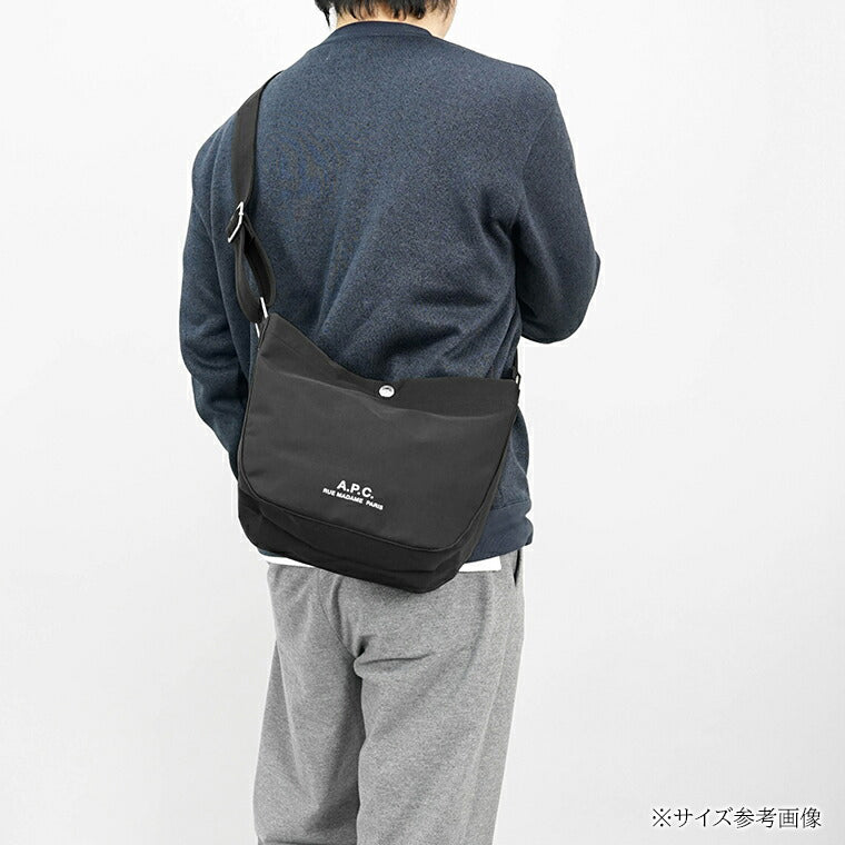A.P.C. メンズ レディース ショルダーバッグ JOURNAL SMALL COHIZ M67010 INDIGO インディゴ IAI