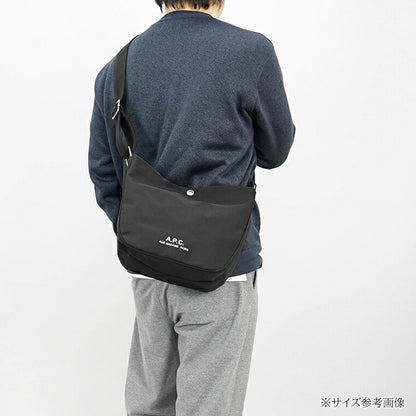 A.P.C. メンズ レディース ショルダーバッグ JOURNAL SMALL COHIZ M67010 INDIGO インディゴ IAI