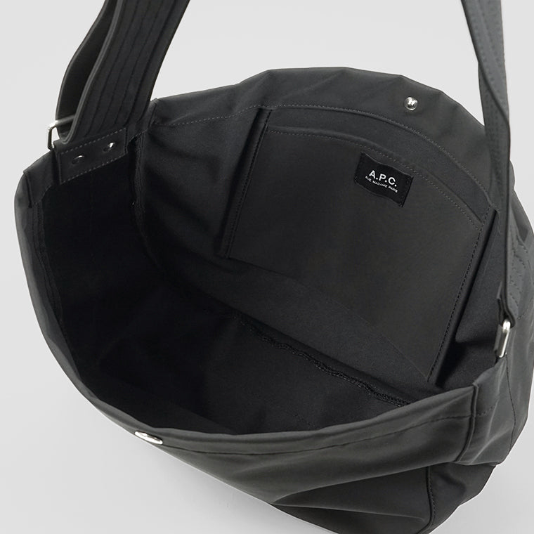 A.P.C. メンズ レディース ショルダーバッグ JOURNAL PSAKR M61939 NOIR ブラック LZZ