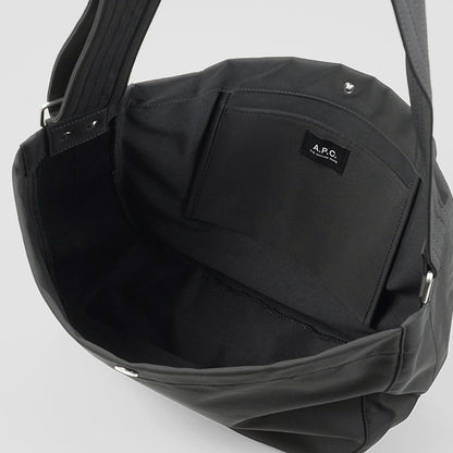 A.P.C. メンズ レディース ショルダーバッグ JOURNAL PSAKR M61939 NOIR ブラック LZZ