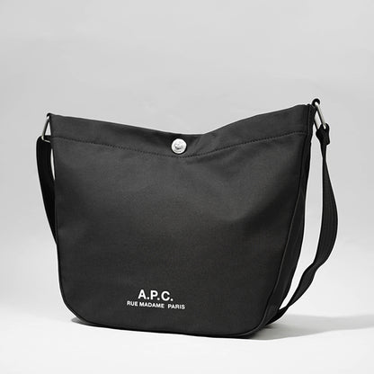 A.P.C. メンズ レディース ショルダーバッグ JOURNAL SMALL PSAKR M67010 NOIR ブラック LZZ