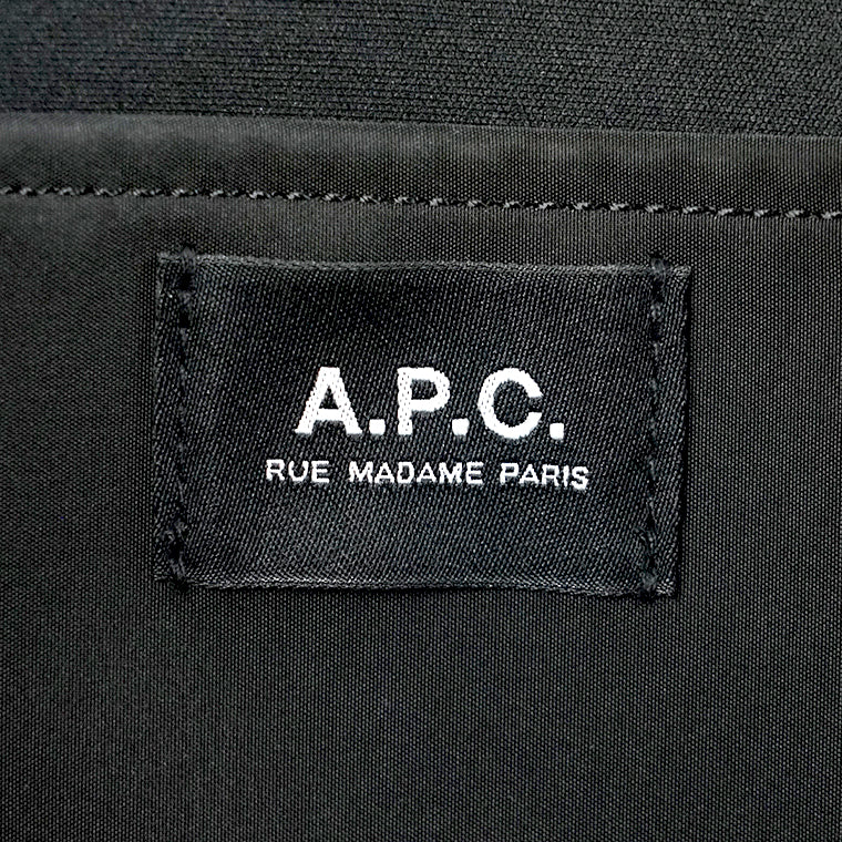 A.P.C. メンズ レディース ショルダーバッグ JOURNAL SMALL PSAKR M67010 NOIR ブラック LZZ