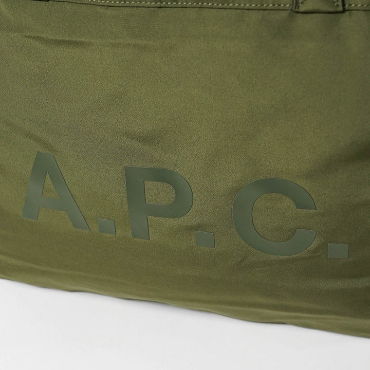 A.P.C. メンズ レディース トートバッグ SHOPPING DIANE REVERSIBLE PSALL M61893 KAKI NOIR ブラック カーキ TJD