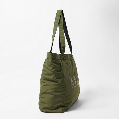 A.P.C. メンズ レディース トートバッグ SHOPPING DIANE REVERSIBLE PSALL M61893 KAKI NOIR ブラック カーキ TJD