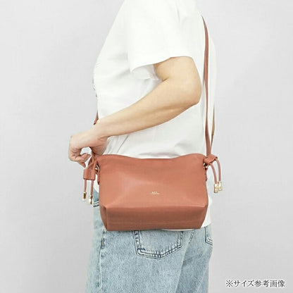 A.P.C. レディース ショルダーバッグ NINON MINI PUAAT F61582 DARK BROWN ダークブラウン CAE