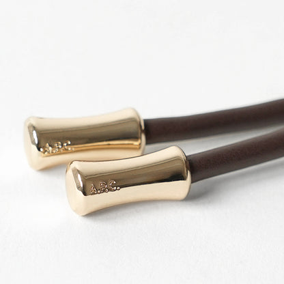 A.P.C. レディース ショルダーバッグ NINON MINI PUAAT F61582 DARK BROWN ダークブラウン CAE