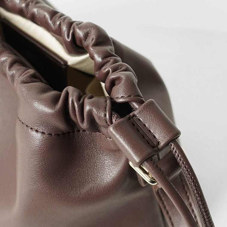 A.P.C. レディース ショルダーバッグ NINON MINI PUAAT F61582 DARK BROWN ダークブラウン CAE