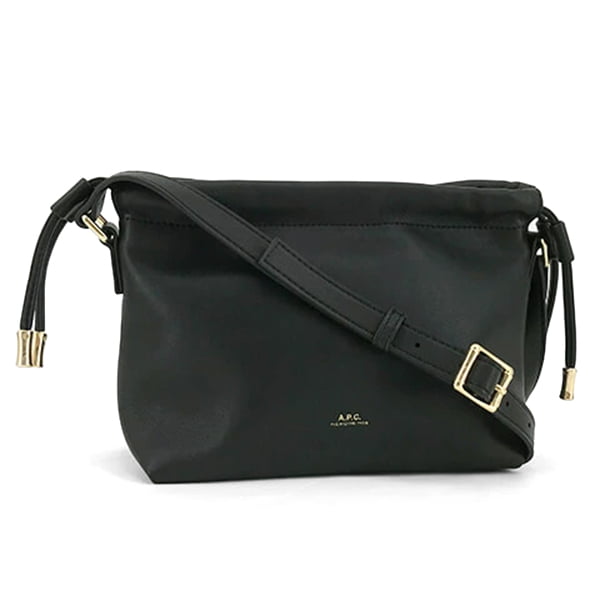 A.P.C. レディース ショルダーバッグ NINON MINI PUAAT F61582 NOIR ブラック LZZ