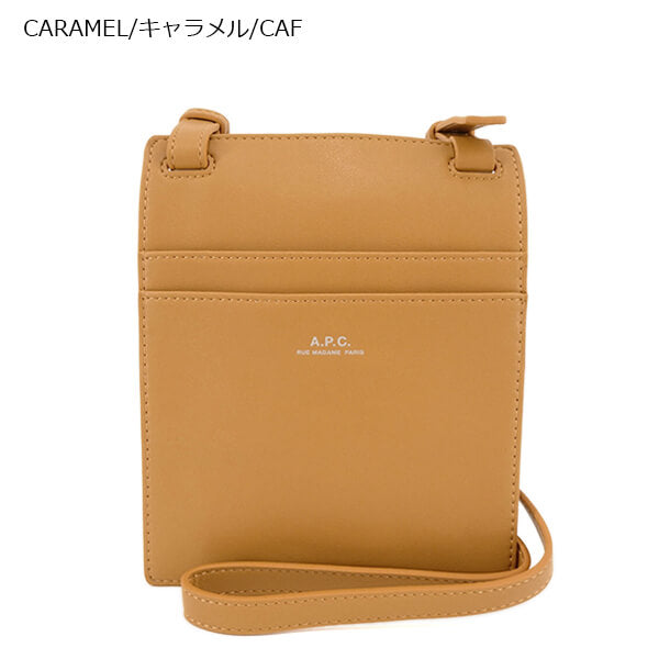 A.P.C. メンズ ショルダーバッグ CROSSBODY POUCH NINO PUAAT H61717 2カラー