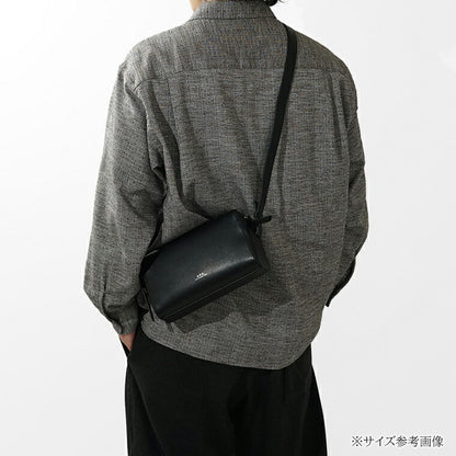 A.P.C. メンズ レディース ショルダーバッグ CAMERA BAG NINO PUAAT H61821 DARK BROWN ダークブラウン CAE