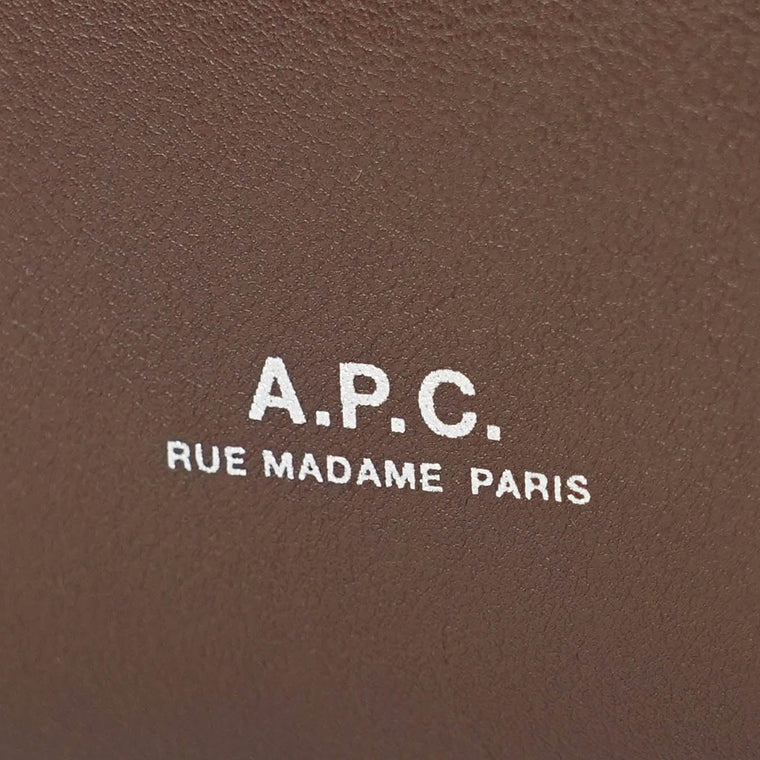 A.P.C. メンズ レディース ショルダーバッグ CAMERA BAG NINO PUAAT H61821 DARK BROWN ダークブラウン CAE