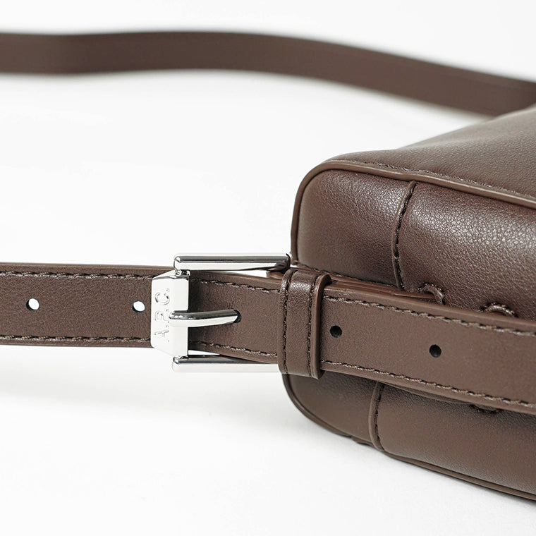 A.P.C. メンズ レディース ショルダーバッグ CAMERA BAG NINO PUAAT H61821 DARK BROWN ダークブラウン CAE