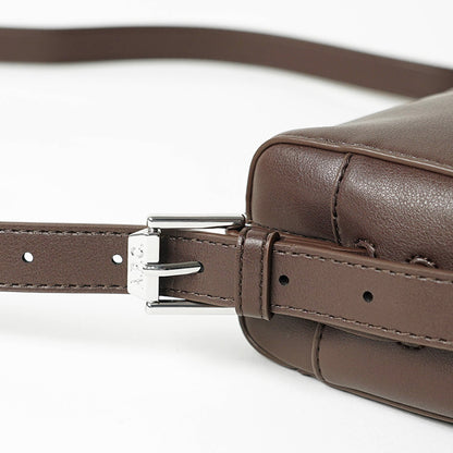 A.P.C. メンズ レディース ショルダーバッグ CAMERA BAG NINO PUAAT H61821 DARK BROWN ダークブラウン CAE