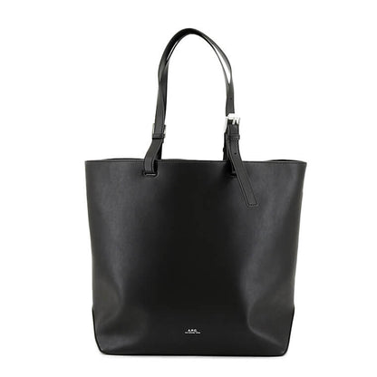 A.P.C. メンズ レディース トートバッグ NINON スモールショッピングトート PUAAT H61863 NOIR ブラック LZZ