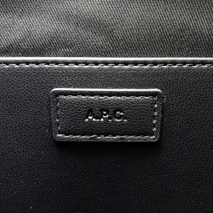 A.P.C. メンズ レディース トートバッグ NINON スモールショッピングトート PUAAT H61863 NOIR ブラック LZZ