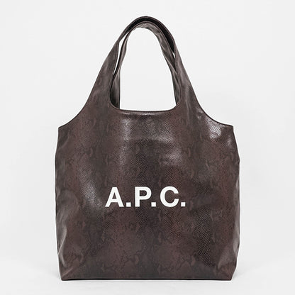 A.P.C. メンズ レディース トートバッグ TOTE NINON PUABN M61565 BLACKBERRY ブラックベリー HAJ