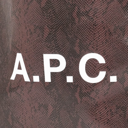 A.P.C. メンズ レディース トートバッグ TOTE NINON PUABN M61565 BLACKBERRY ブラックベリー HAJ