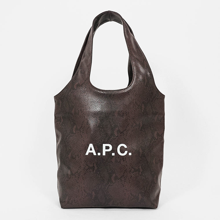 A.P.C. メンズ レディース トートバッグ TOTE NINON SMALL PUABN M61861 BLACKBERRY ブラックベリー HAJ