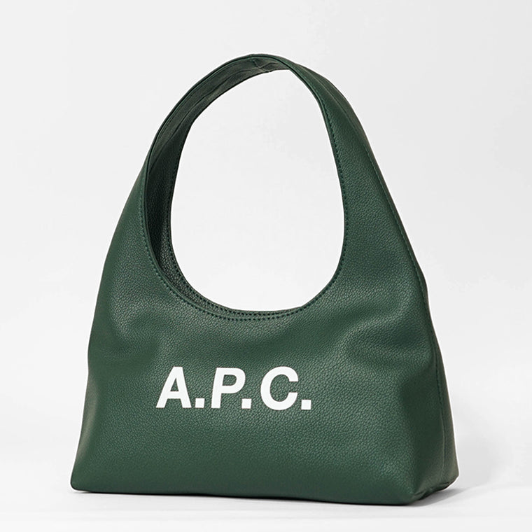 A.P.C. レディース バッグ BABY NINON SHOULDER PUABO F67027 VERT FONCE ダークグリーン KAF
