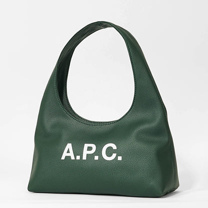A.P.C. レディース バッグ BABY NINON SHOULDER PUABO F67027 VERT FONCE ダークグリーン KAF