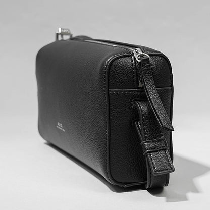 A.P.C. メンズ レディース ショルダーバッグ CAMERA BAG NINO PUABO H61821 NOIR ブラック LZZ