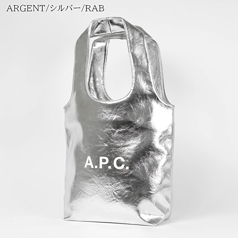 A.P.C. レディース メンズ トートバッグ TOTE NINON SMALL PUABZ M61861 3カラー