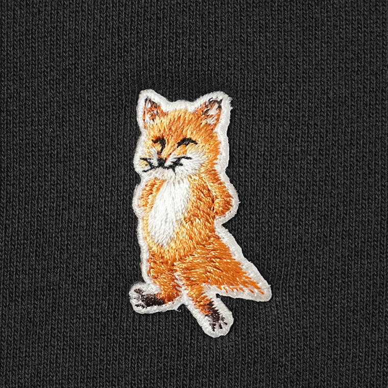 MAISON KITSUNE レディース スウェットシャツ LADY FOX REGULAR SWEATSHIRT PW00320 KM0340 BLACK ブラック P199