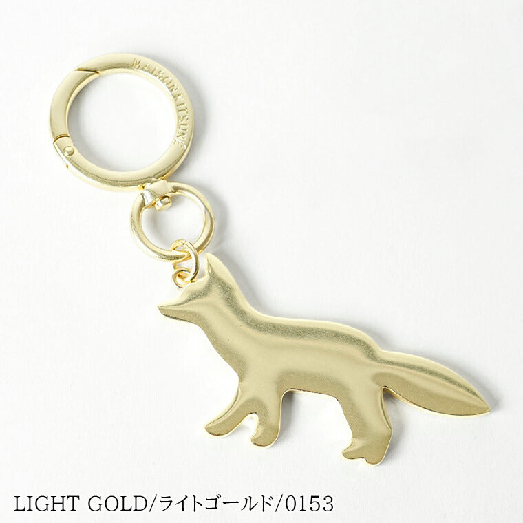 MAISON KITSUNE メンズ レディース キーリング PROFILE FOX CHARM PW06903 AM1002 2カラー