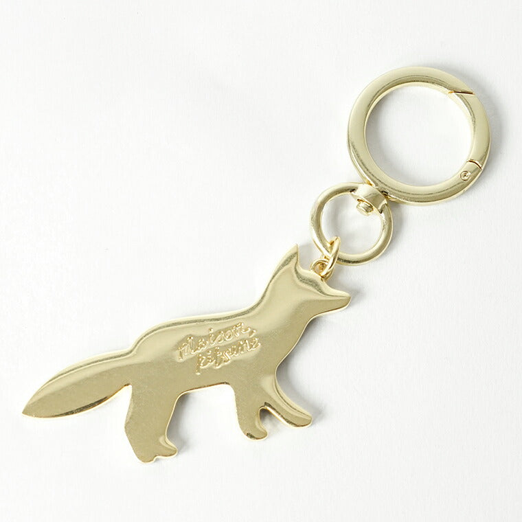 MAISON KITSUNE メンズ レディース キーリング PROFILE FOX CHARM PW06903 AM1002 2カラー