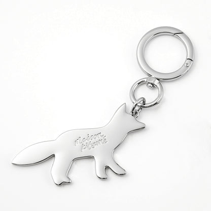 MAISON KITSUNE メンズ レディース キーリング PROFILE FOX CHARM PW06903 AM1002 2カラー