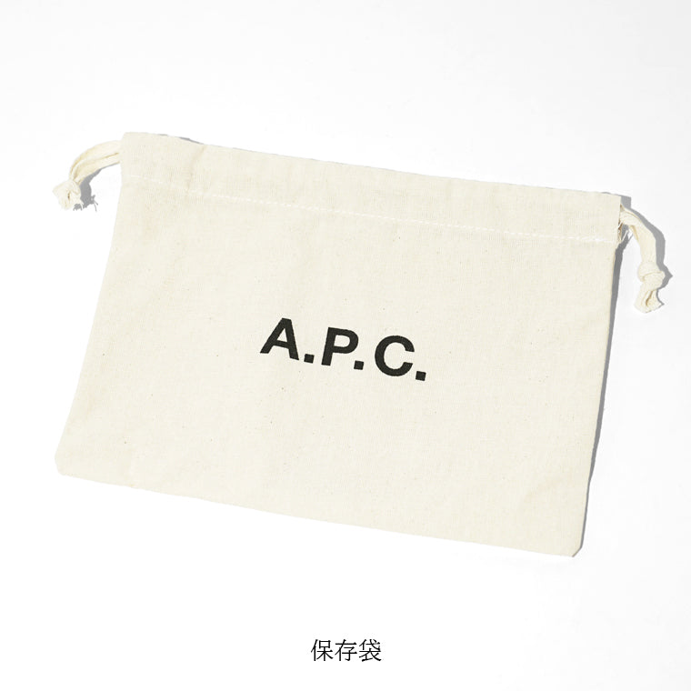 A.P.C. レディース メンズ カード＆コインケース PARIS CARDHOLDER PXAWV F63670 NOIR ブラック LZZ