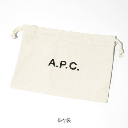 A.P.C. レディース メンズ カード＆コインケース PARIS CARDHOLDER PXAWV F63670 NOIR ブラック LZZ