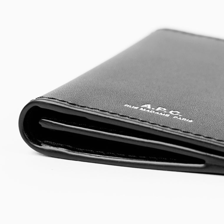 A.P.C. メンズ レディース カードケース PORTE CARTES STEFAN PXAWV H63158 NOIR ブラック LZZ