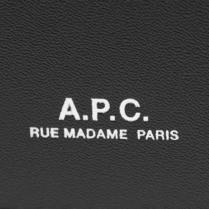 A.P.C. メンズ 2つ折り財布 LONDON 2.0 WALLET PXAWV H63655 NOIR ブラック LZZ