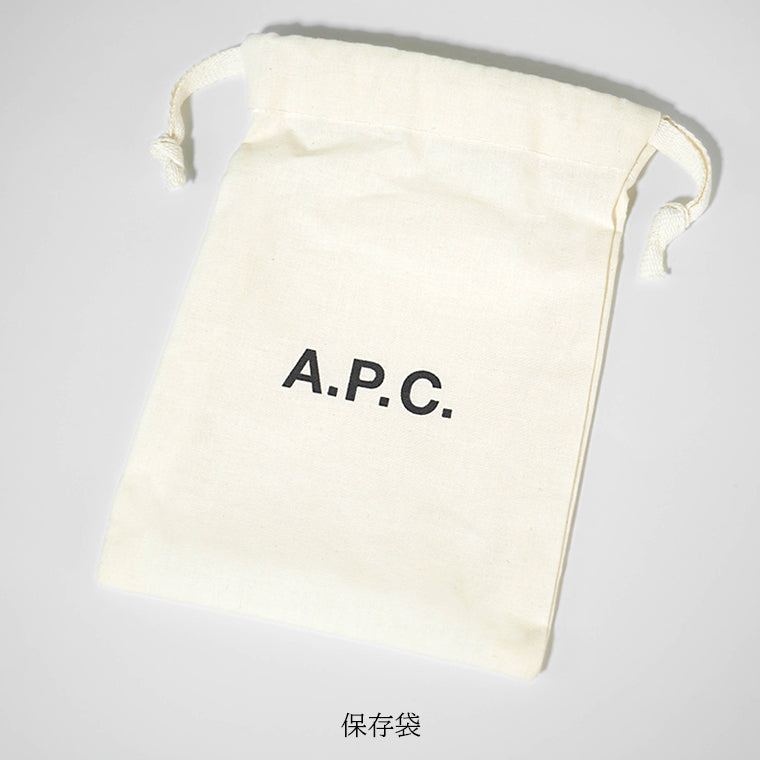 A.P.C. レディース 3つ折り財布 TRIFOLD GENEVE PXBLH F63483 NOIR ブラック LZZ