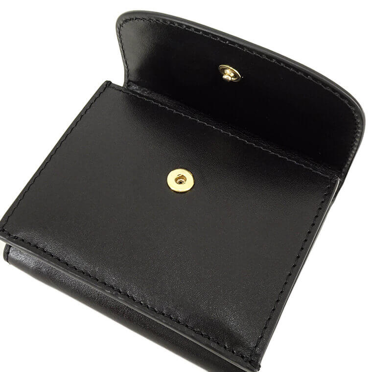 アーペーセー A.P.C. レディース 3つ折り財布 ブラック ヘーゼルナッツ