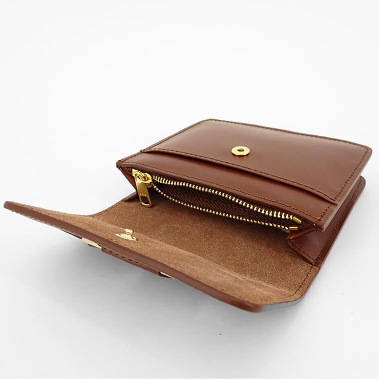 A.P.C. レディース カード＆コインケース CHAROTTE COMPACT PXBMW F63542 NOISETTE ヘーゼルナッツ CAD
