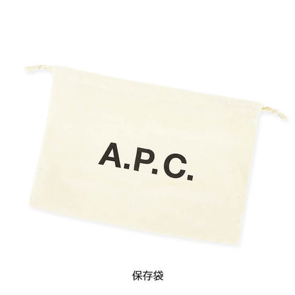 A.P.C. レディース メンズ レザートートバッグ MAIKO SMALL PXBOK M61667 BLACK ブラック LZZ