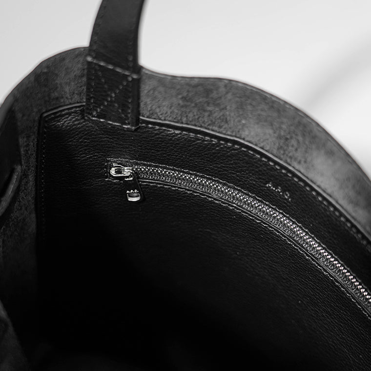 A.P.C. ブラック　トートバッグ A.P.C. 24春夏モデル アーペーセー レディース RECUPERATION