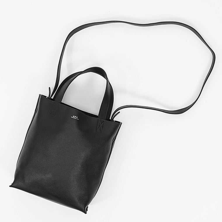 アーペーセー A.P.C. レディース メンズ トートバッグ ブラック