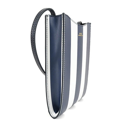 【SUMMER FINAL SALE】 A.P.C. レディース メンズ ショルダーバッグ JAMIE NECK POUCH PXBSZ F63412 DARK NAVY ダークネイビー IAK