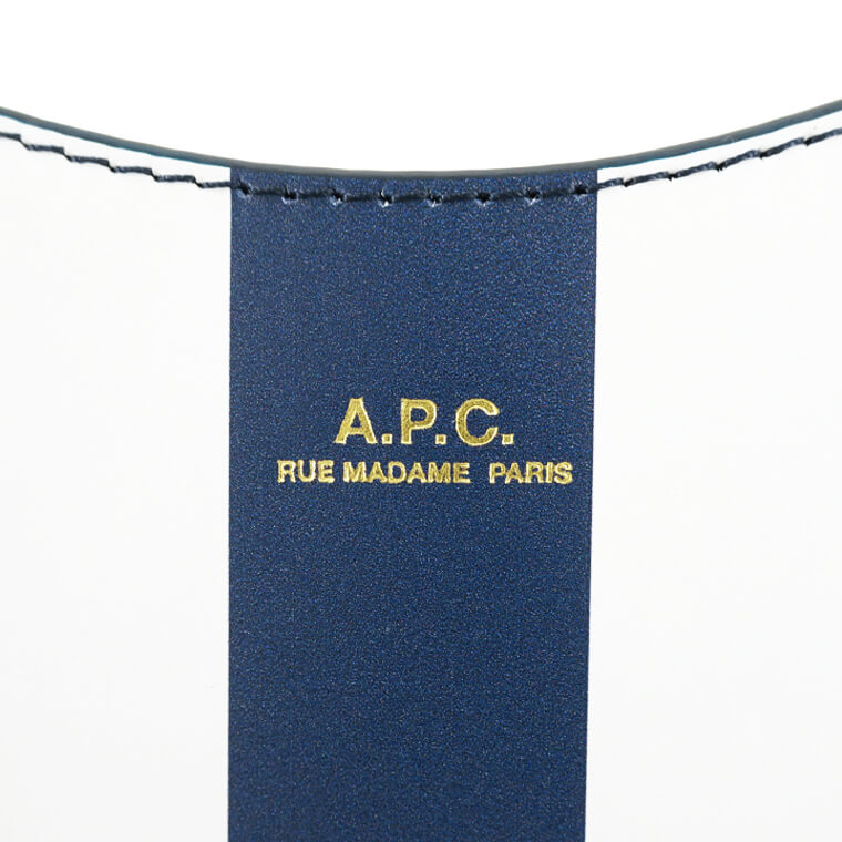 【SUMMER FINAL SALE】 A.P.C. レディース メンズ ショルダーバッグ JAMIE NECK POUCH PXBSZ F63412 DARK NAVY ダークネイビー IAK
