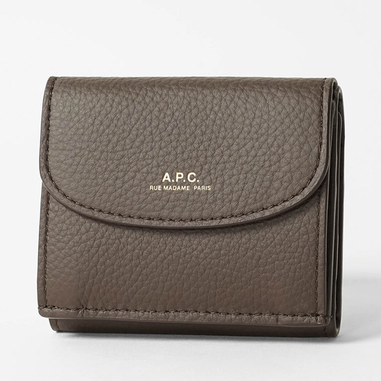 A.P.C. レディース メンズ 3つ折り財布 TRIFOLD GENEVE PXCBC F63483 TONKA トンカ CAV