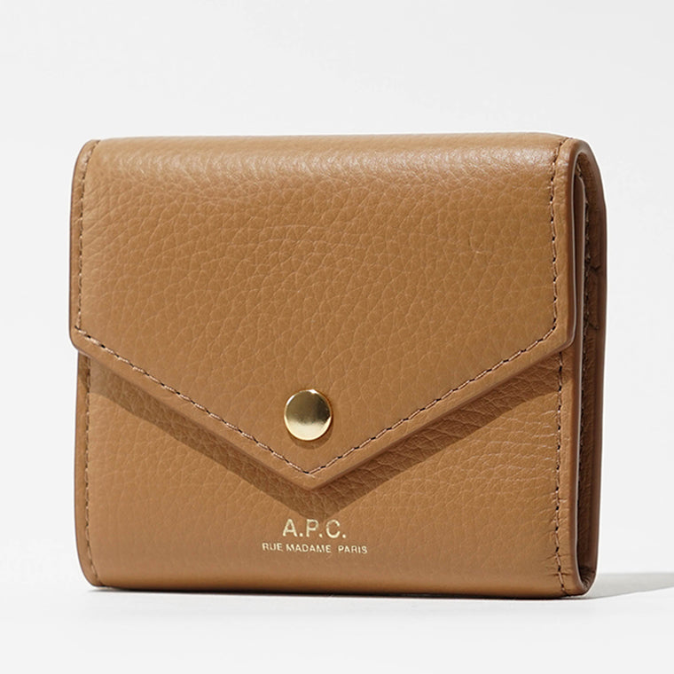 アーペーセー A.P.C. レディース メンズ 3つ折り財布 キャメル