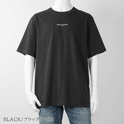 【2026SS SUMMER SALE】MAISON KITSUNE メンズ Tシャツ MAISON KITSUNE PARIS COMFORT TEE SHIRT QM00100 KJ7025 2カラー