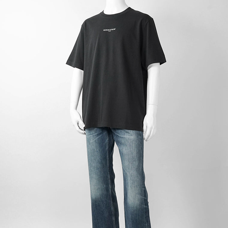 【2026SS SUMMER SALE】MAISON KITSUNE メンズ Tシャツ MAISON KITSUNE PARIS COMFORT TEE SHIRT QM00100 KJ7025 2カラー