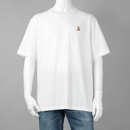 【2026SS SUMMER SALE】MAISON KITSUNE メンズ Tシャツ DREAMING FOX COMFORT TEE SHIRT QM00102 KJ7026 WHITE ホワイト P100