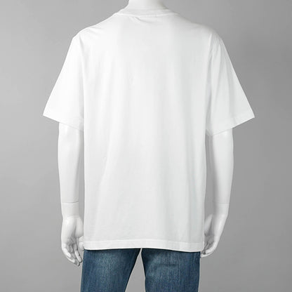 【2026SS SUMMER SALE】MAISON KITSUNE メンズ Tシャツ DREAMING FOX COMFORT TEE SHIRT QM00102 KJ7026 WHITE ホワイト P100