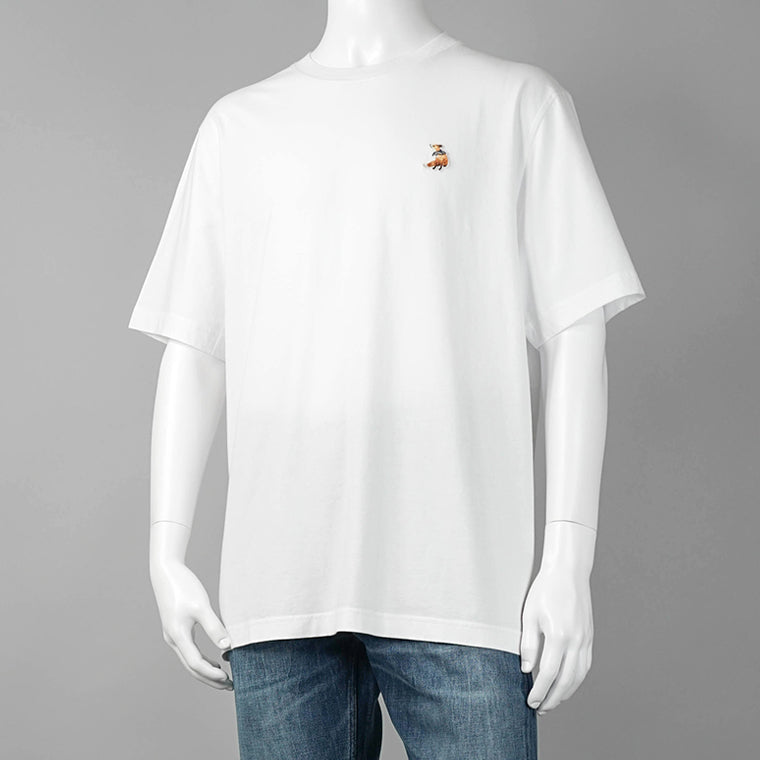 【2026SS SUMMER SALE】MAISON KITSUNE メンズ Tシャツ DREAMING FOX COMFORT TEE SHIRT QM00102 KJ7026 WHITE ホワイト P100