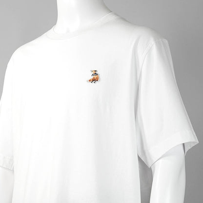 【2026SS SUMMER SALE】MAISON KITSUNE メンズ Tシャツ DREAMING FOX COMFORT TEE SHIRT QM00102 KJ7026 WHITE ホワイト P100